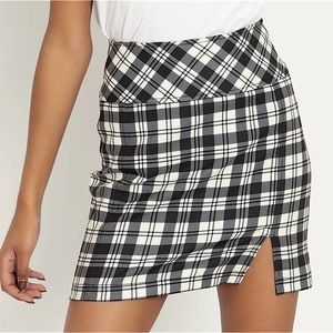 BM Tartan Magpie Skirt
